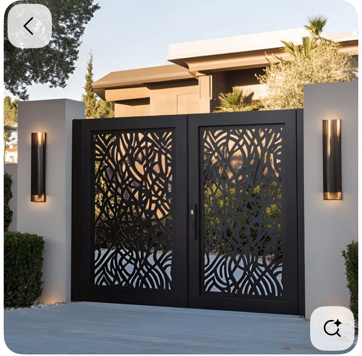 Metalna kapija po mjeri Iron Concept | Custom metal gate Montenegro | Ворота под заказ